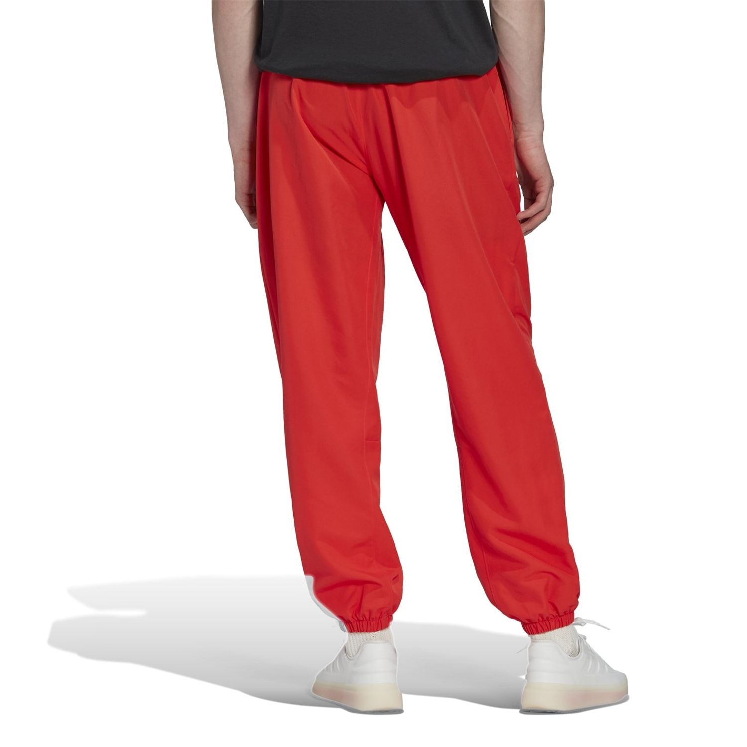 Red adidas Woven Tracksuit Bottoms - Get The Label