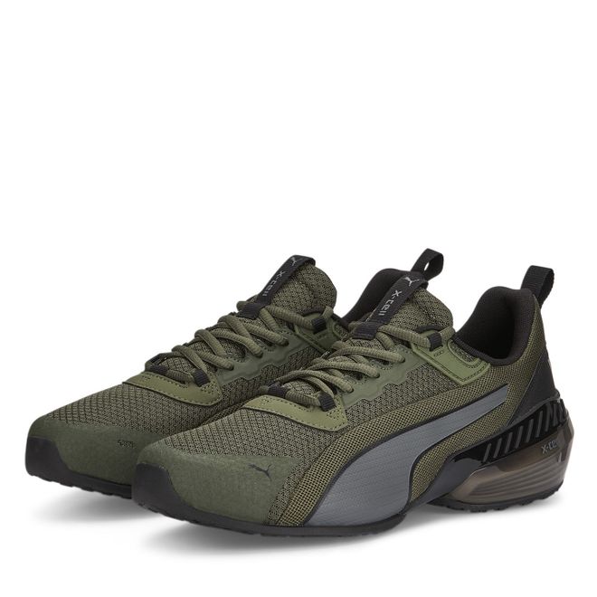 Green Puma Mens X Cell Uprise Running Shoes - Get The Label