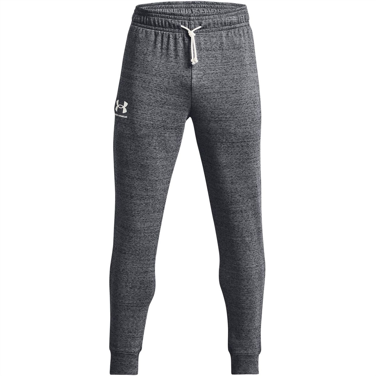 Grey Under Armour Mens Rival Terry Joggers - Get The Label