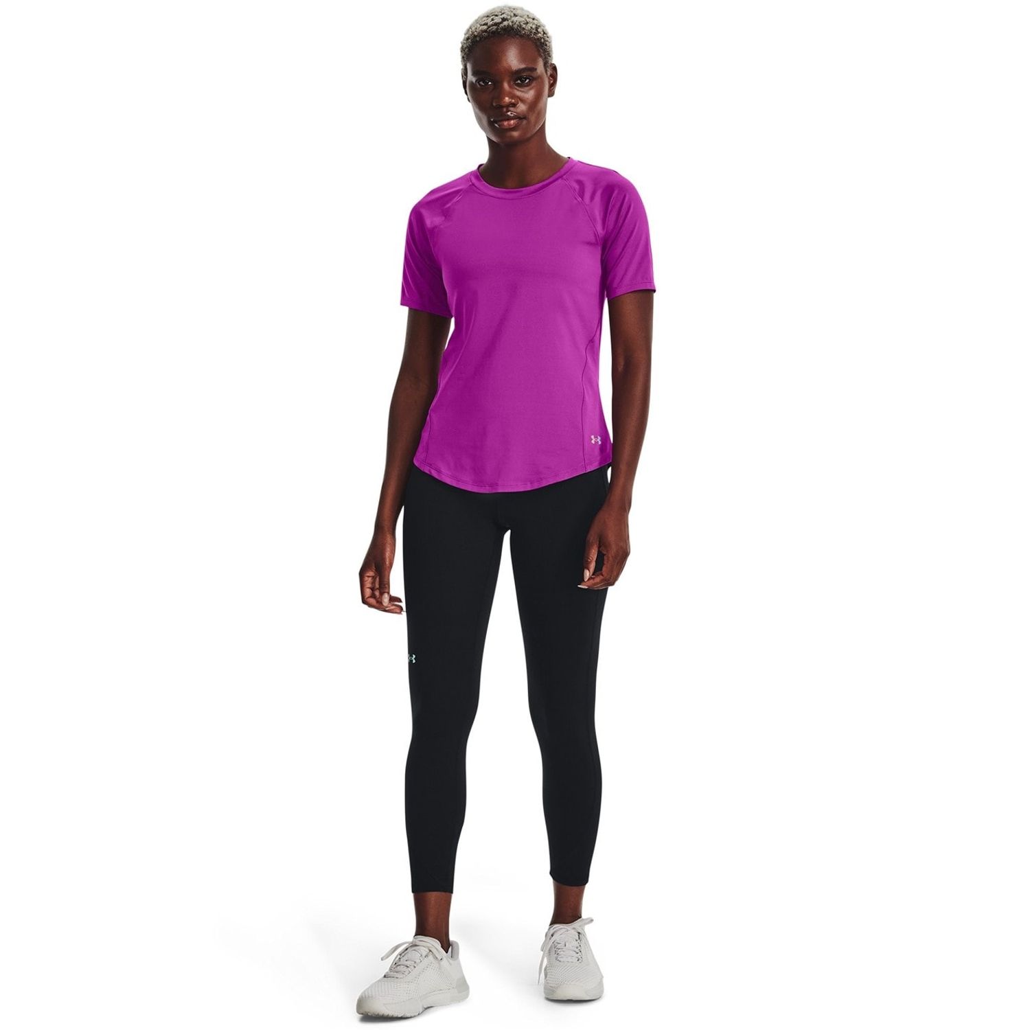 Black Under Armour Rush™ Ankle Leggings - Get The Label