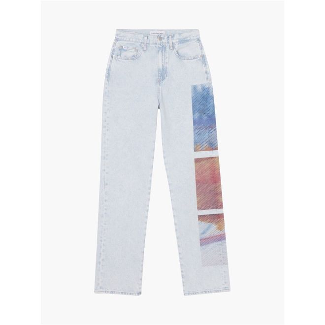 Rise Straight Jeans