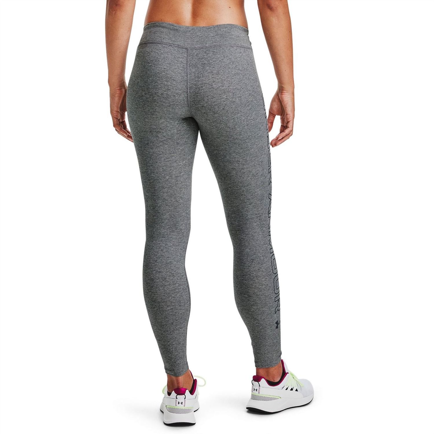 Grey Under Armour Womens Favourite Wordmark Leggings - Get The Label