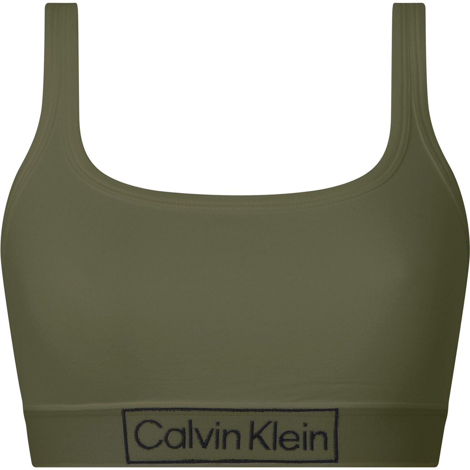 Brown Calvin Klein Womens Unlined Bralette - Get The Label