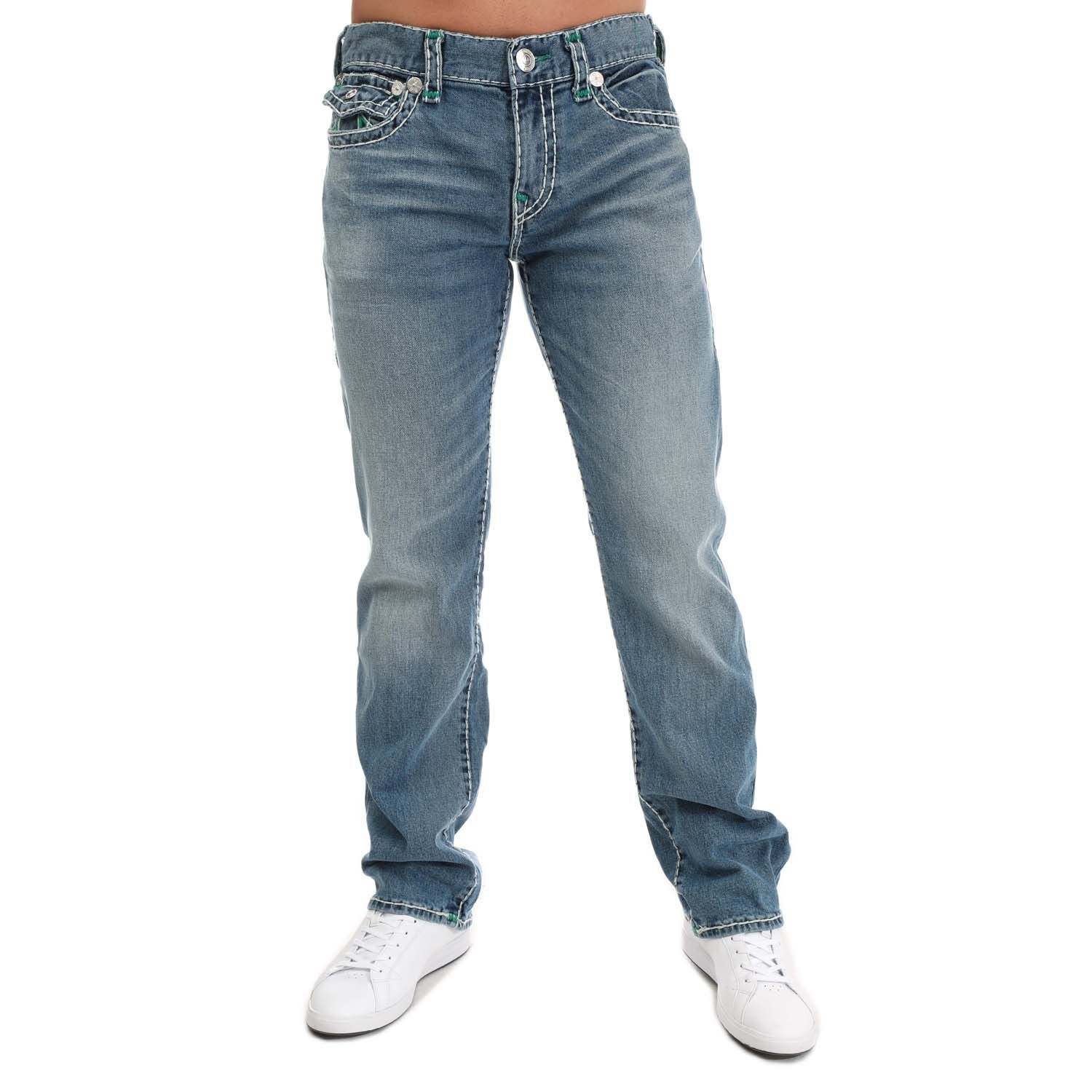 Mens Ricky DBL Raised Super T Flap Jeans