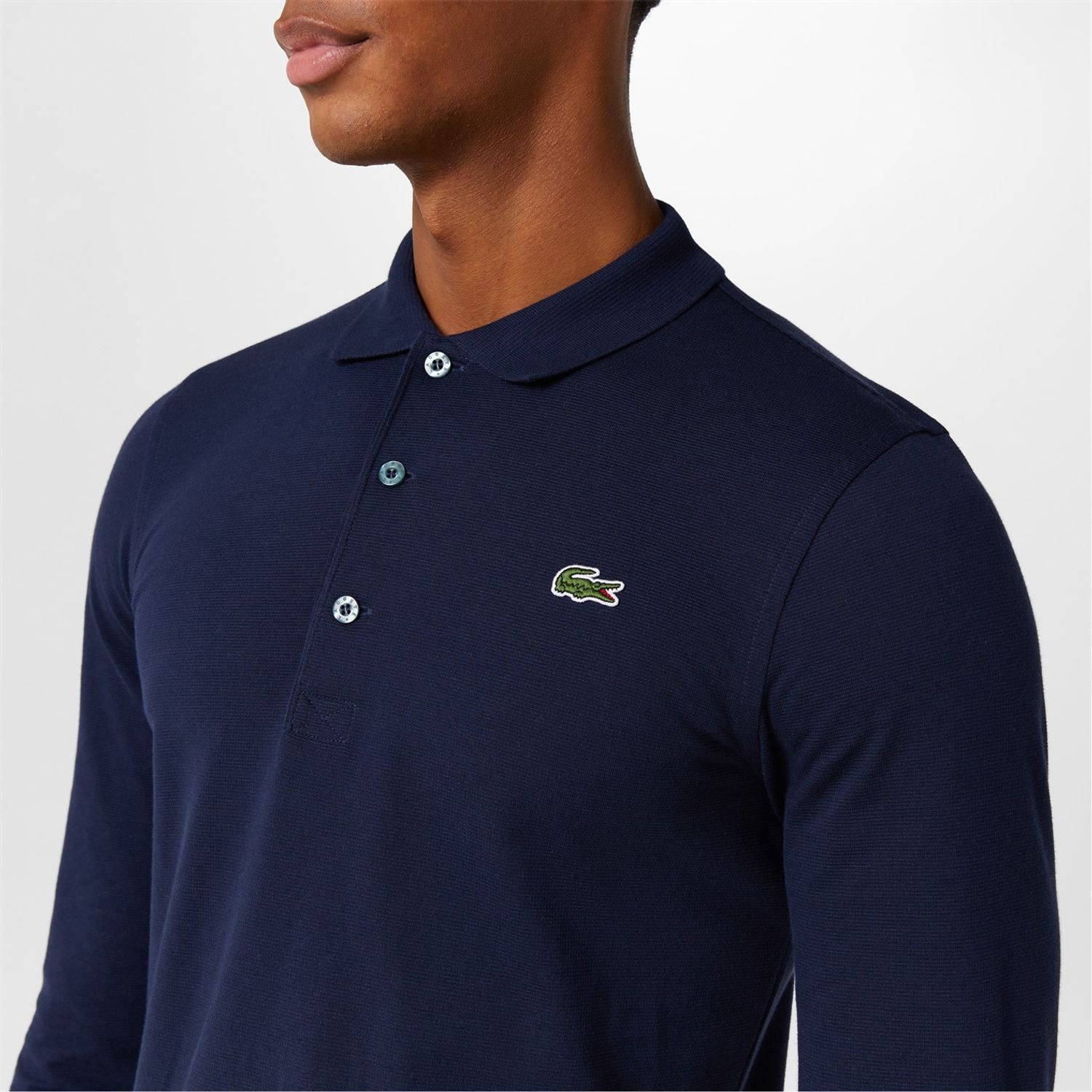 Blue Lacoste Sleeve Polo Shirt - Get The Label
