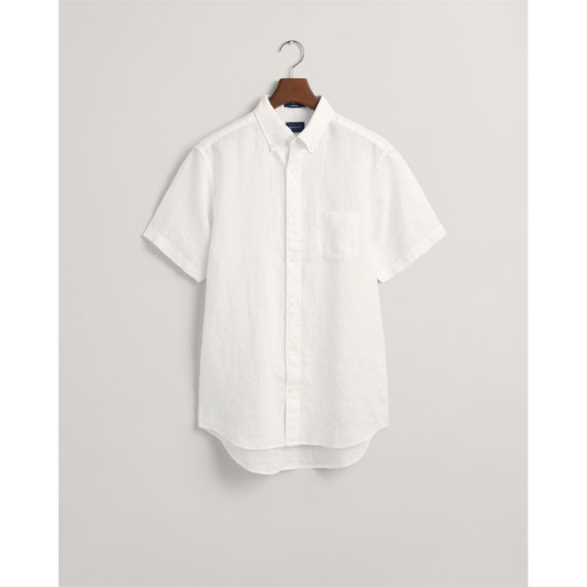 Linen Ss Shirt White