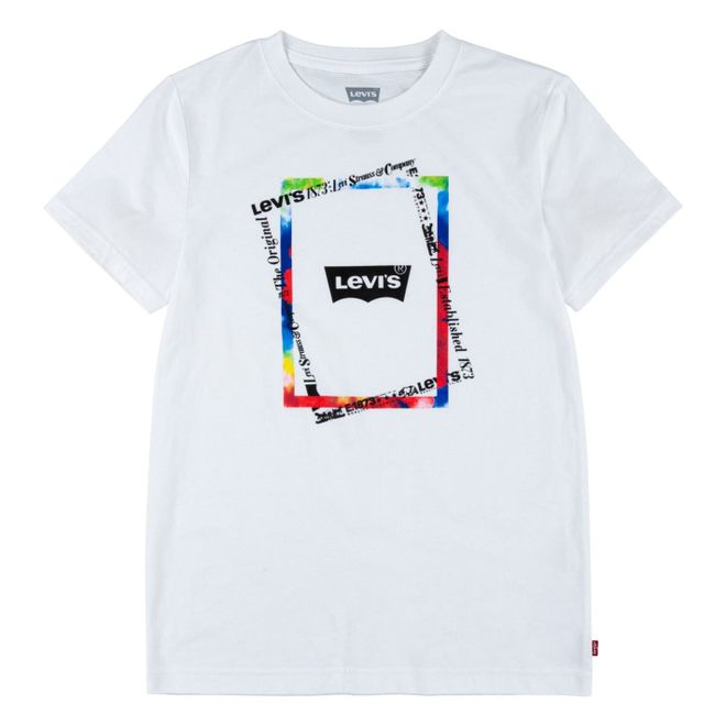 White Levis Graphic Ss T-Shirt - Get The Label