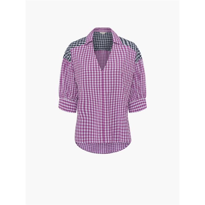 Womens Connection Crepe V Neck Top