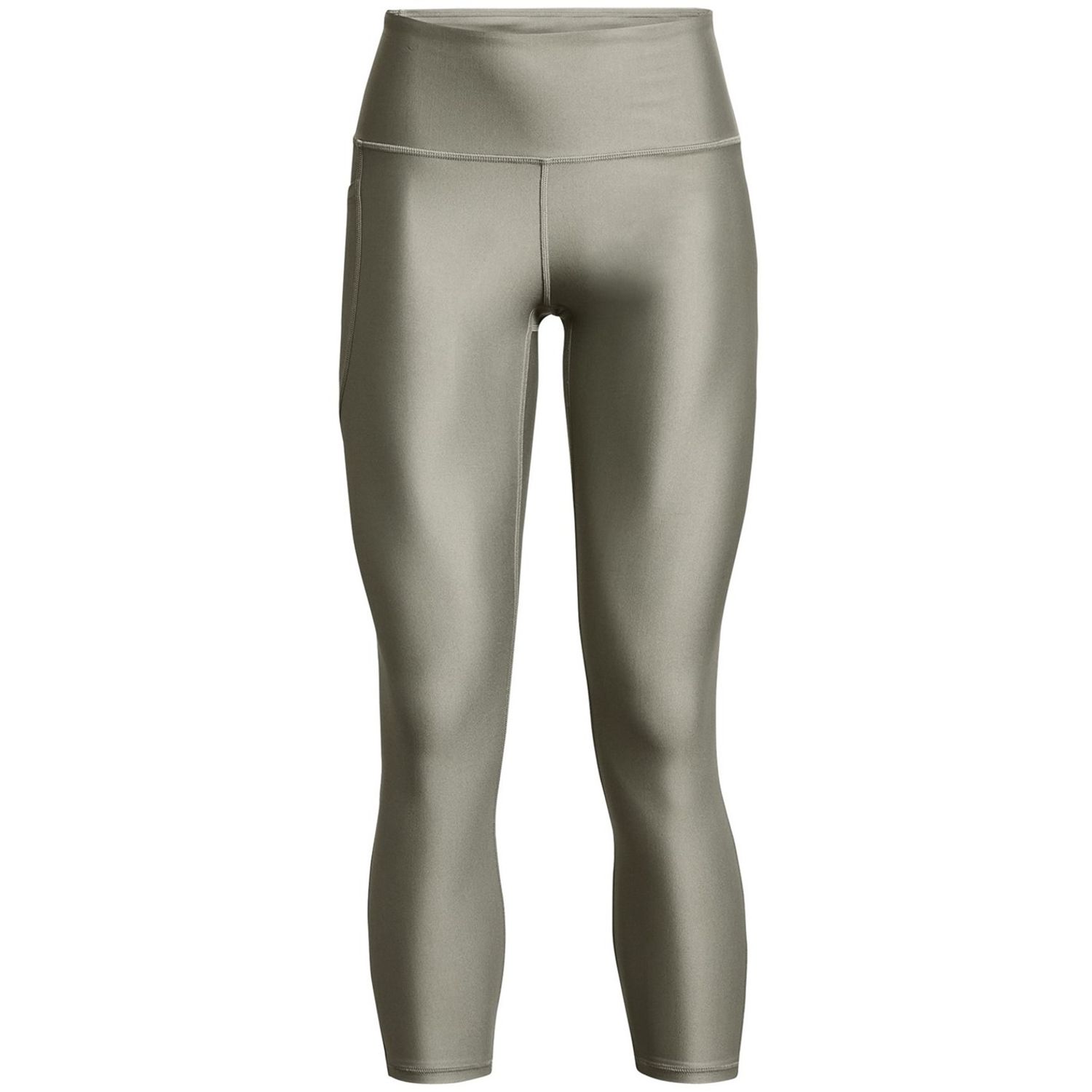 Green Under Armour Armour Heat Gear Hi Ankle Leggings - Get The Label