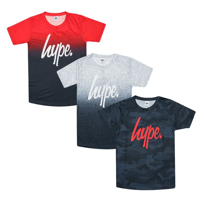 Junior Boys Speckle 3 Pack T-Shirts