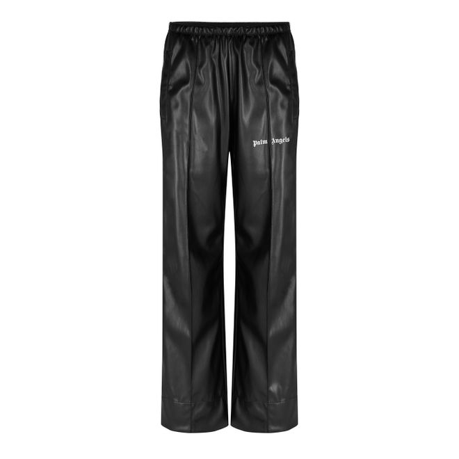 Leather Effect Track Trousers