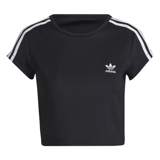 Women's 3-Stripes fitted Cropped T-Shirt