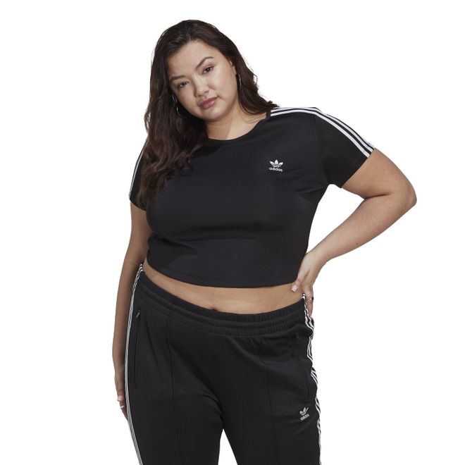 Women's Adicolor Fitted Plus Size Cropped T-Shirt