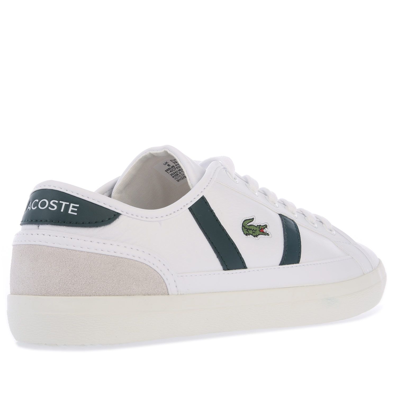 lacoste trainers get the label