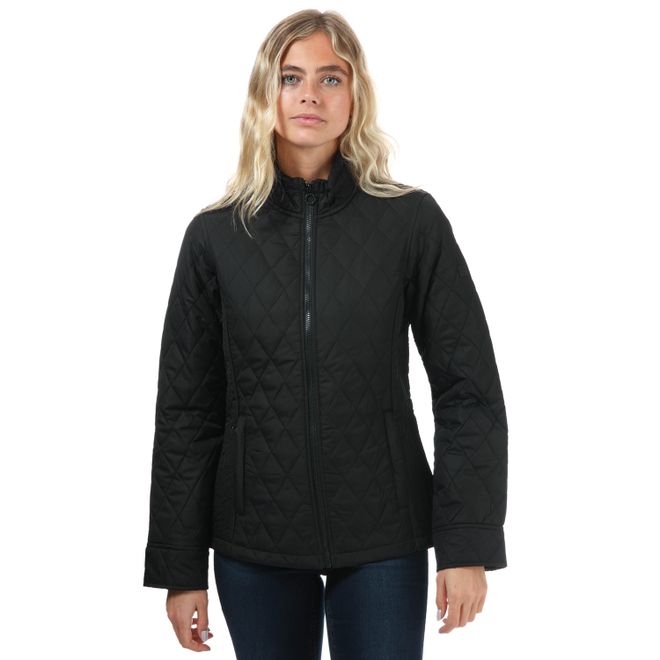 Womens Charna Insulated Diamond Quilted Jacket