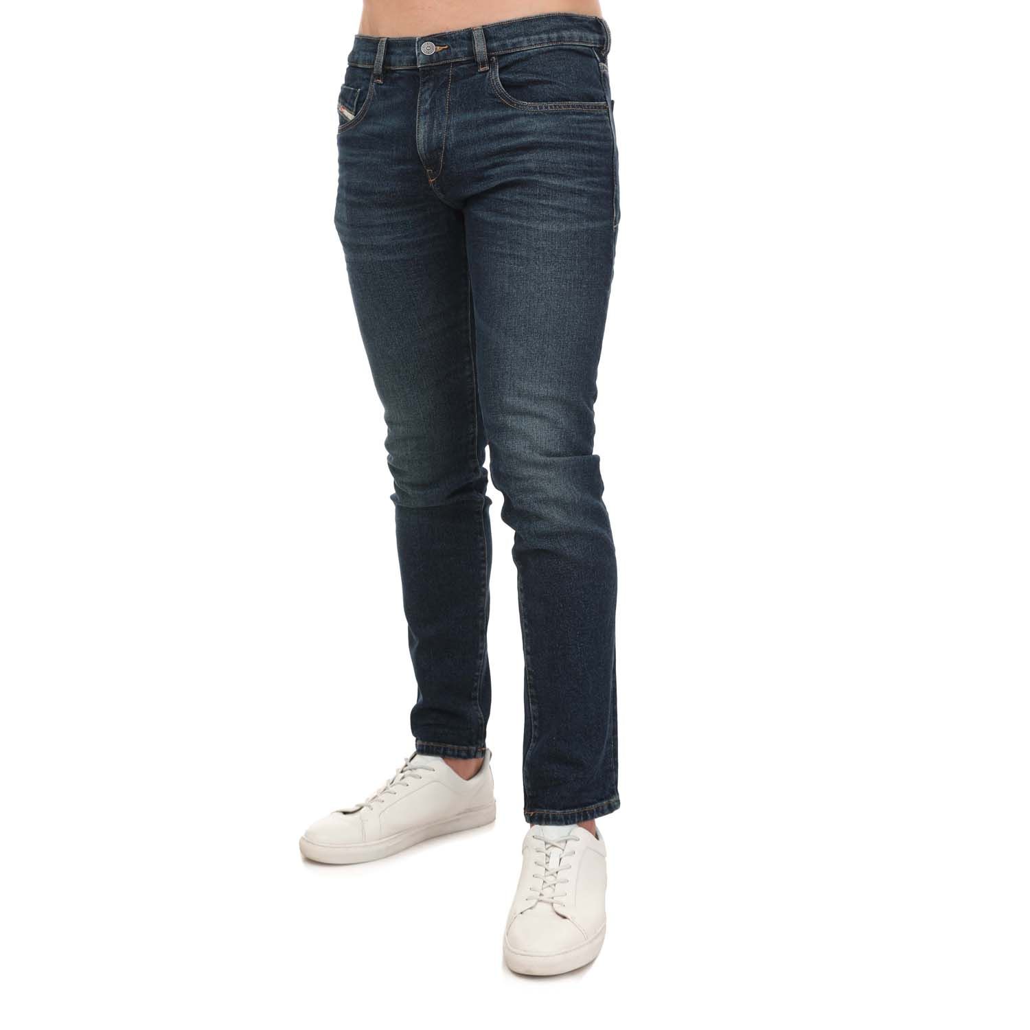 D-strukt Cotton Denim Slim Fit Jeans