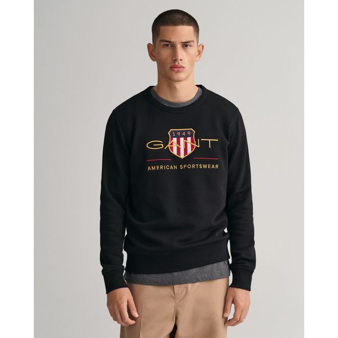 Sweat Col Rond Archive Shield