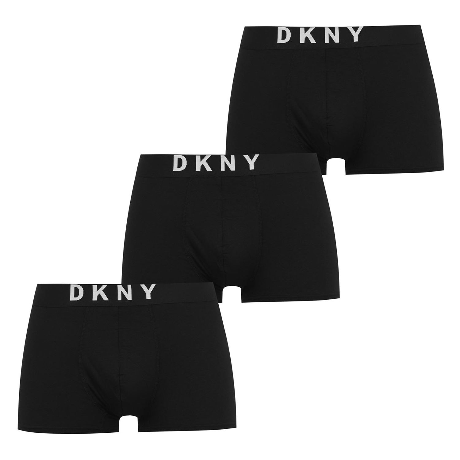 Black DKNY 3 Pack Boxer Shorts - Get The Label