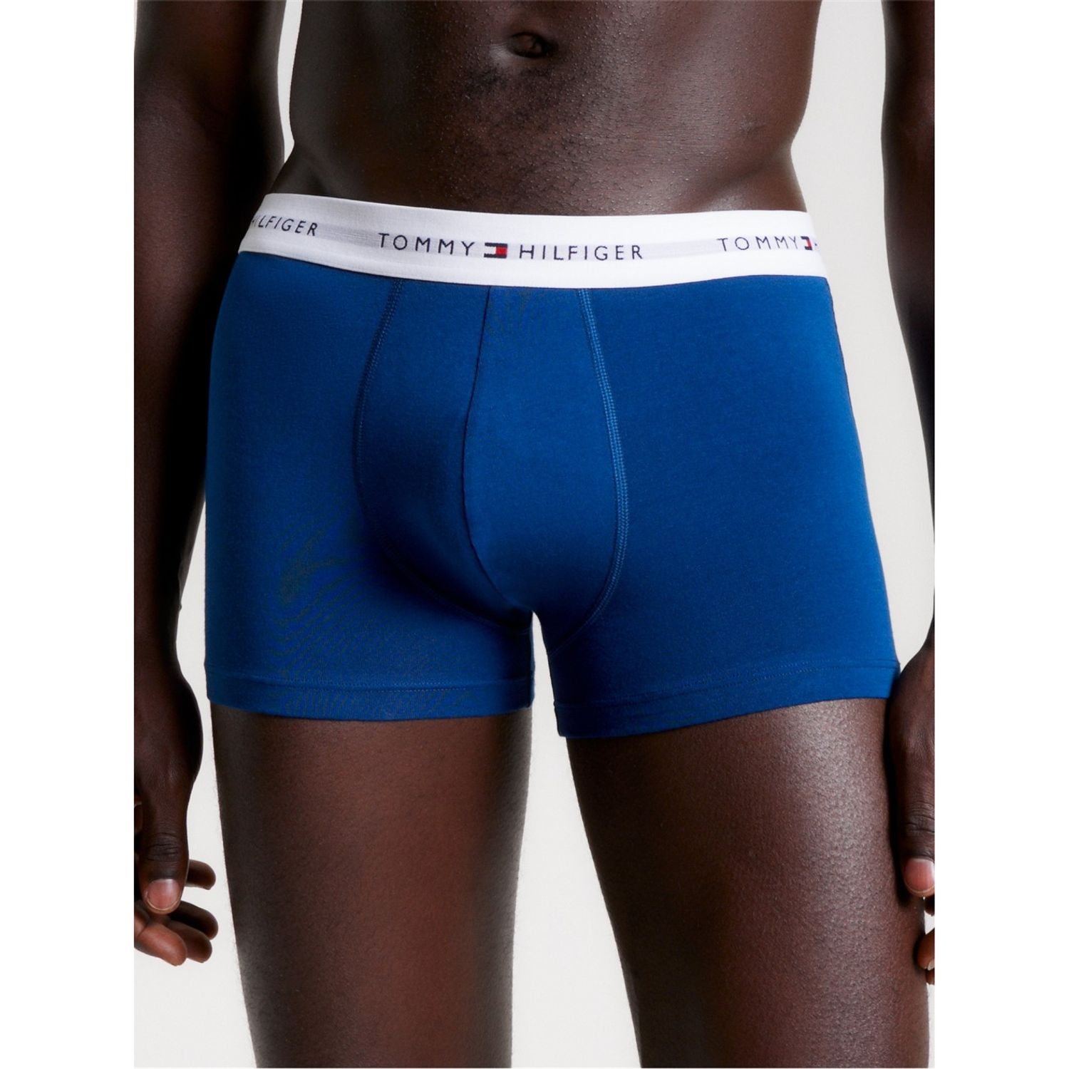 Blue Tommy Hilfiger Pack Signature Boxer Shorts3p Trunk - Get The Label