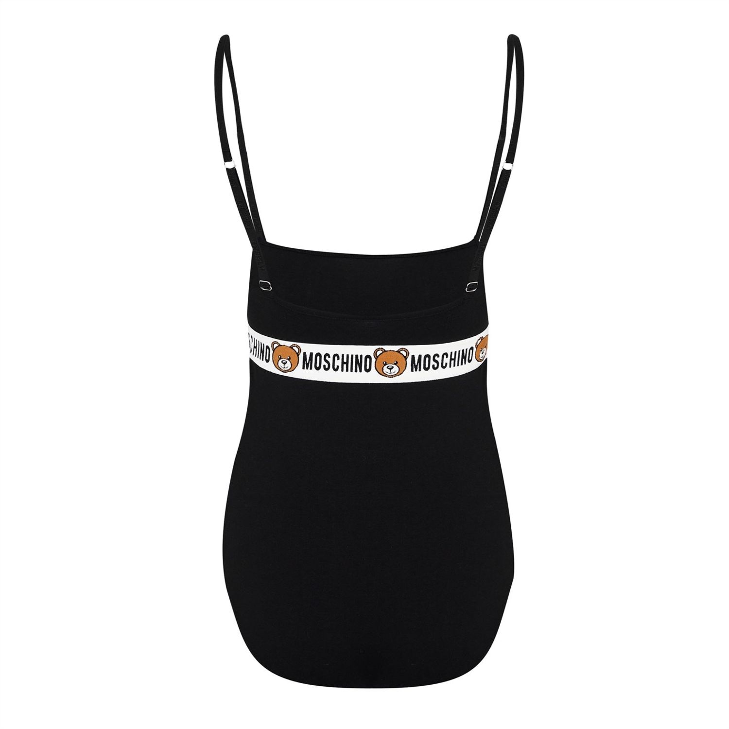 Black Moschino Logo Underband Bodysuit - Get The Label