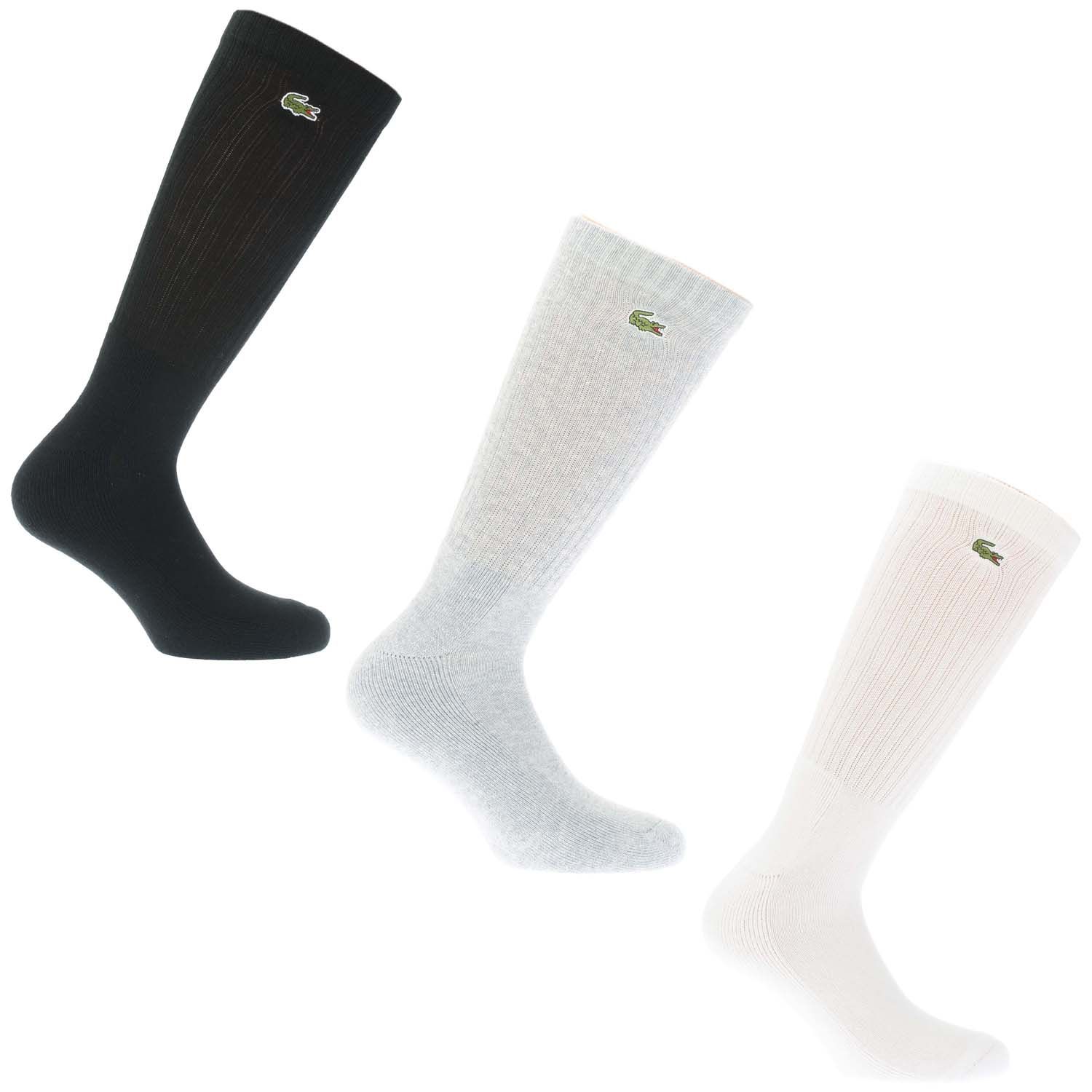 Mens 3-Pack High-Cut Socks