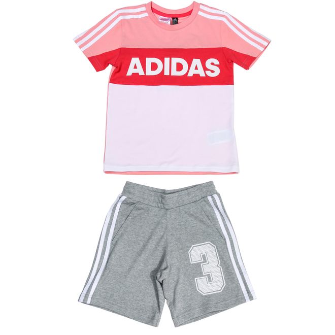 Infant Girls Graphic T-Shirt and Shorts Set