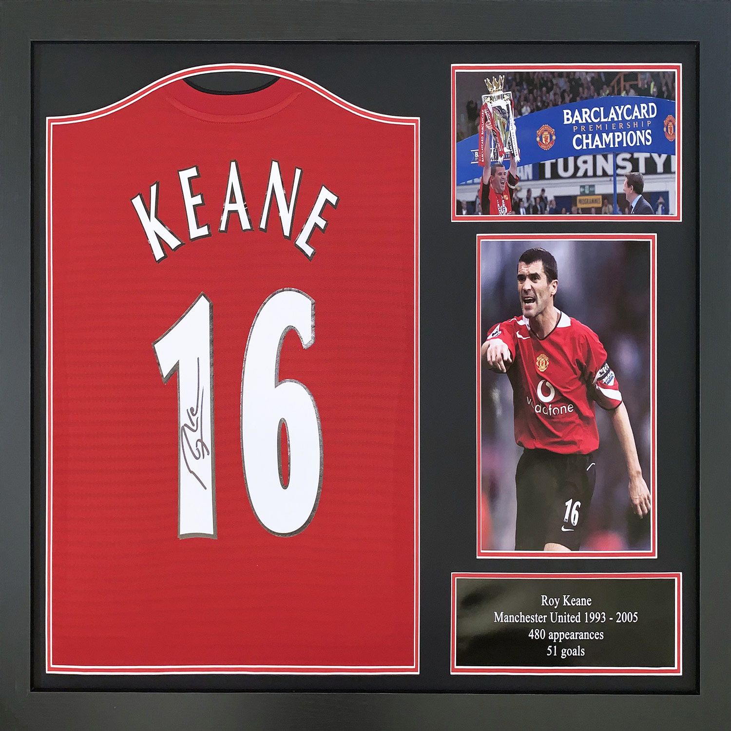 Roy Keane Signed Shirt