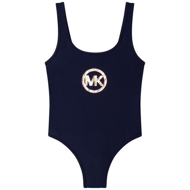 Girls Mk Logo Swimsuit