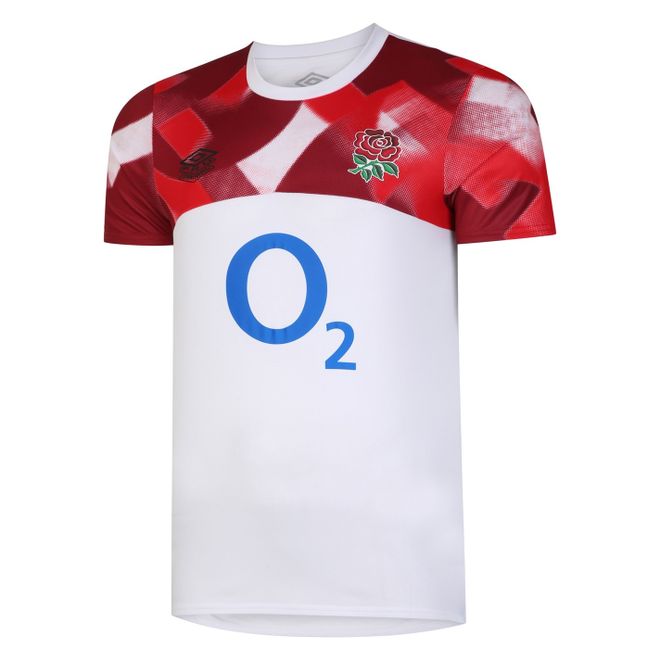 England Rugby Warm Up Shirt Adults