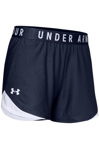 Blue Under Armour Play Up 2 Shorts Ladies - Get The Label