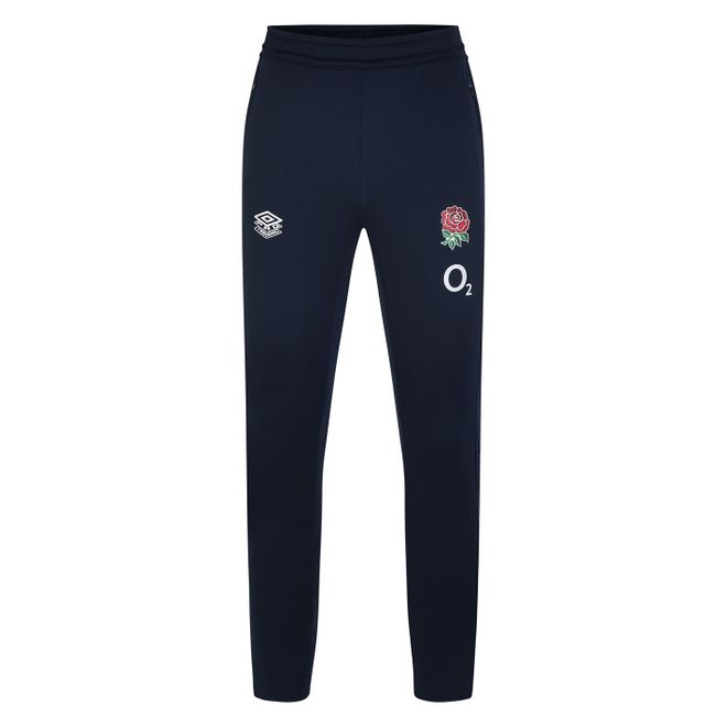 England Rugby Tapered Tracksuit Bottoms 2023 2024 Adults