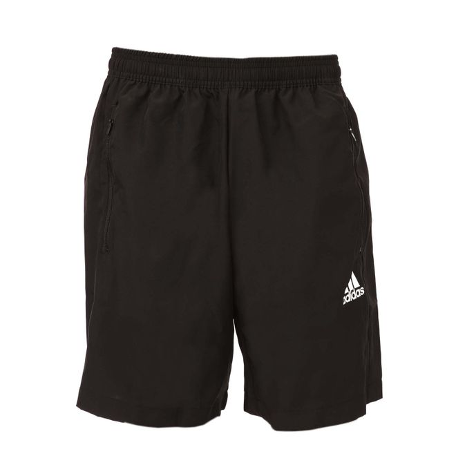 Black adidas Mens AEROREADY D2M Woven Sport Shorts - Get The Label