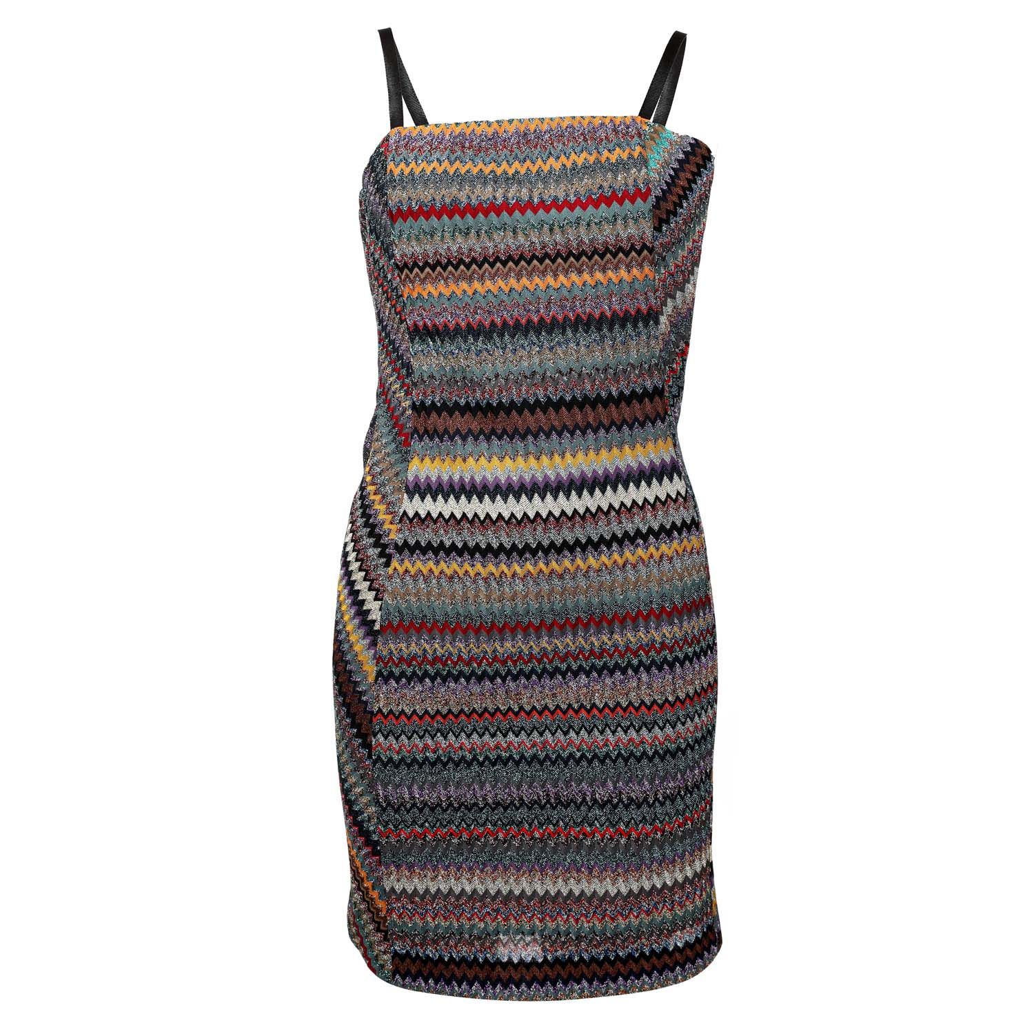 Womens Striped Mini Dress
