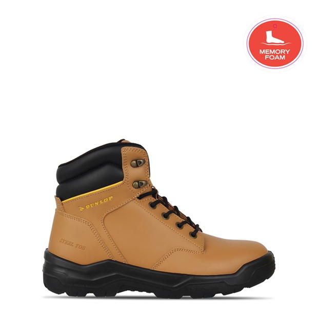 Men’s Dakota Steel Toe Cap Saftey Leather Boots