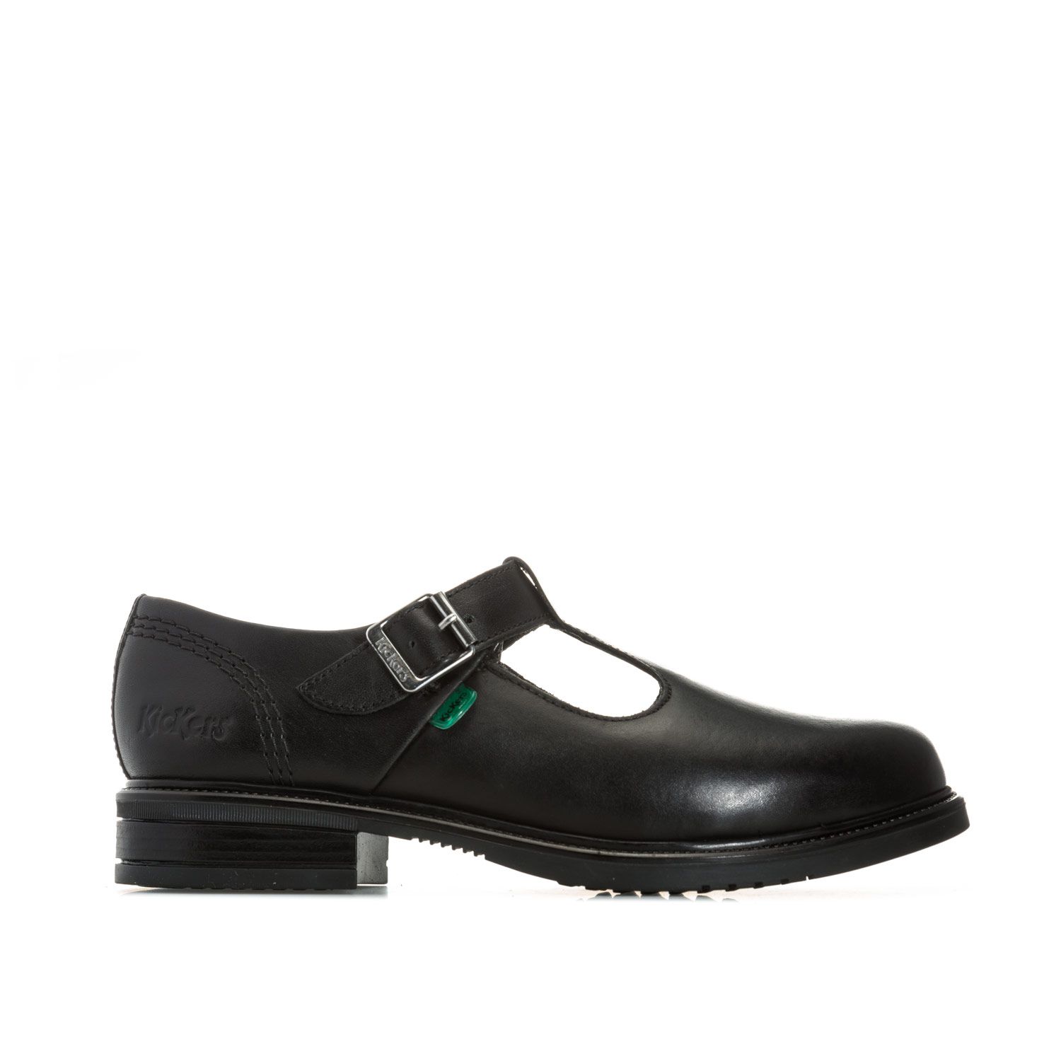 Junior Girls Lach T-Bar Leather Shoes