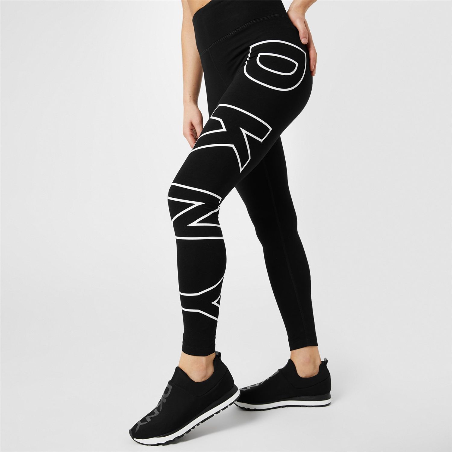 Black DKNY 8 Leggings - Get The Label