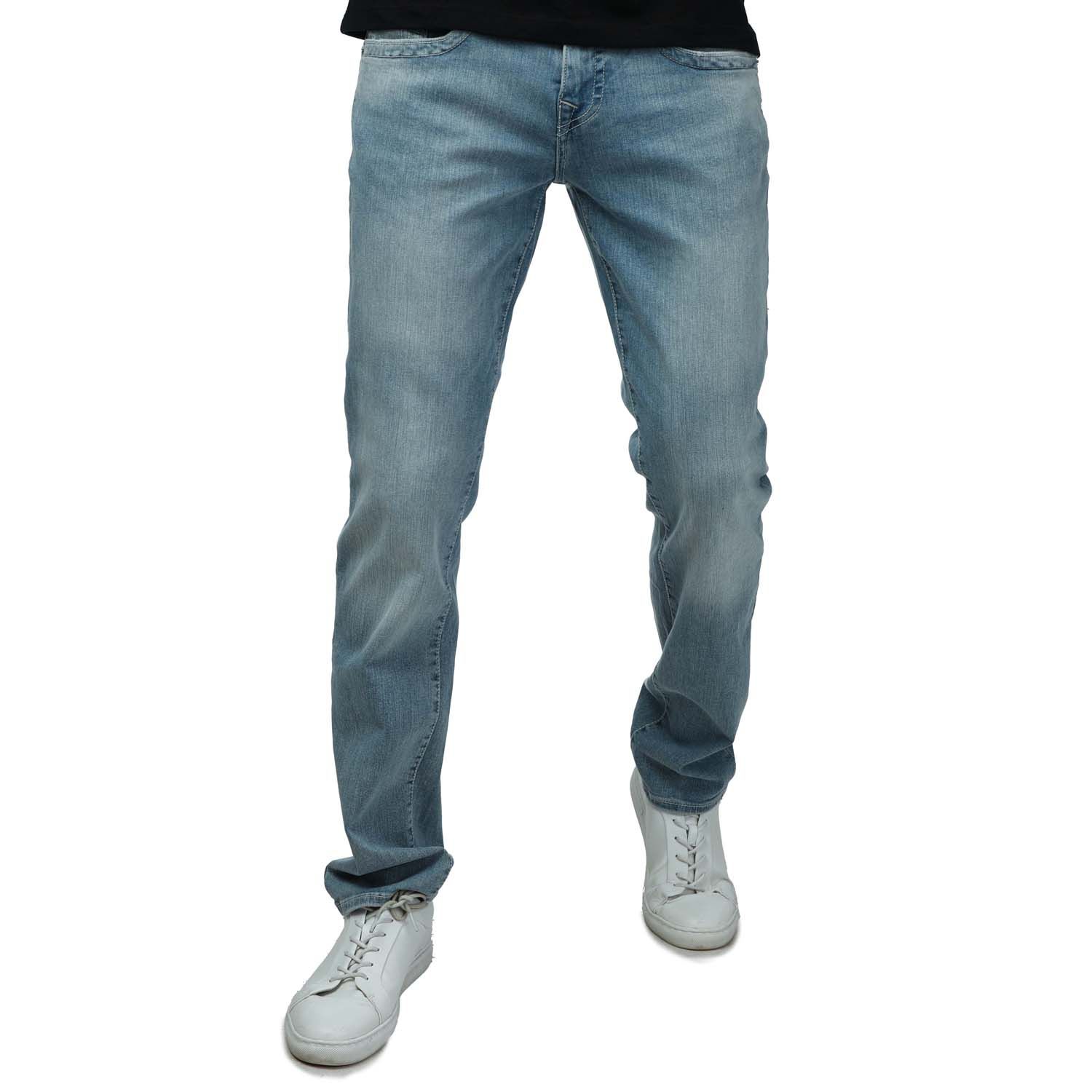 Mens Geno Relaxed Slim Jeans