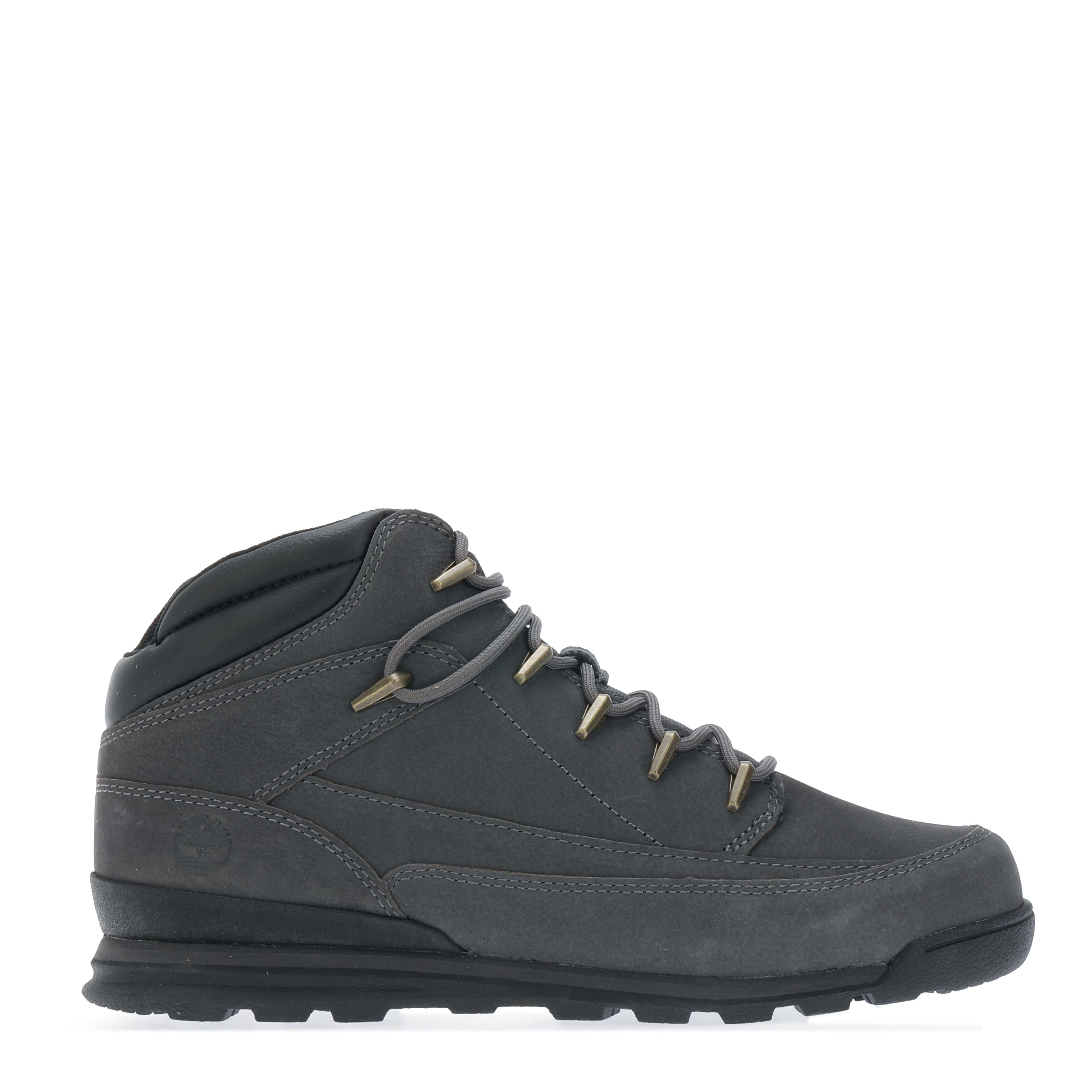 Mens Euro Basic Mid Lace Boots