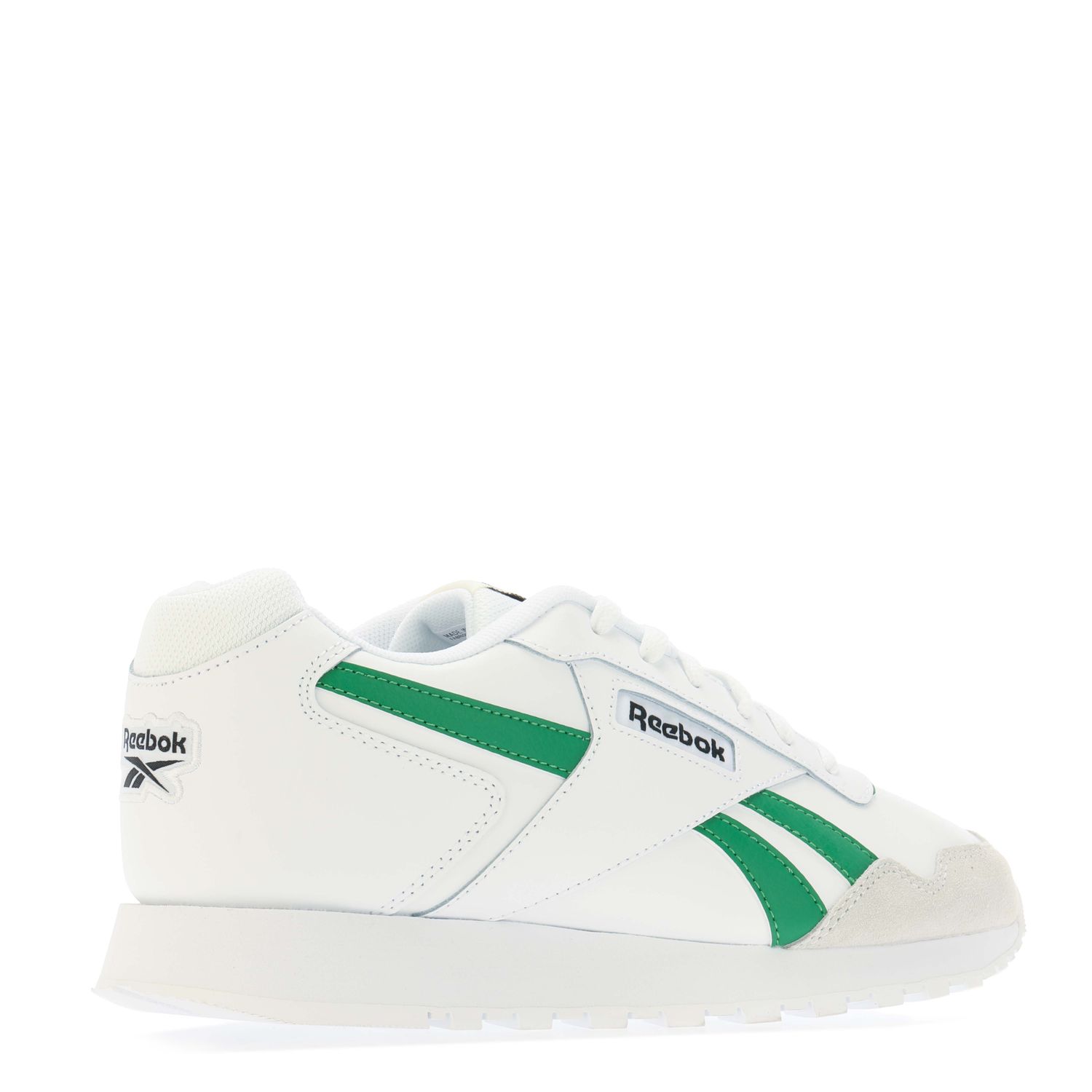 White Reebok Mens Classic Glide Trainers - Get The Label