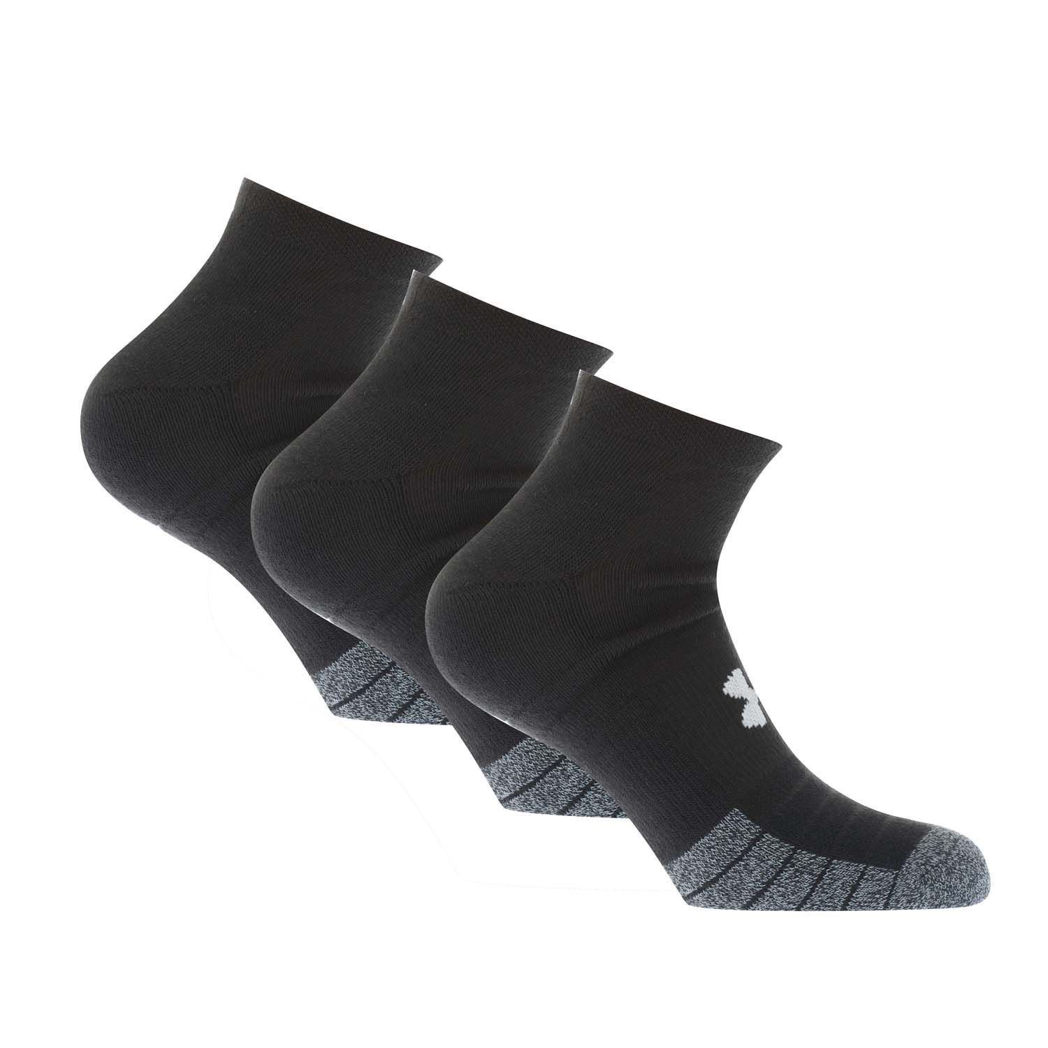 UA Heatgear 3-Pack Low Cut Socks