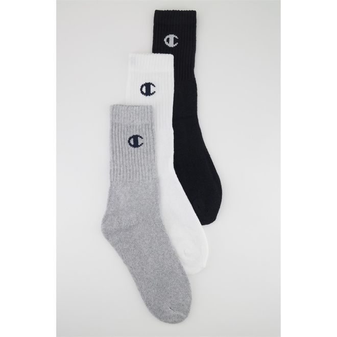 3pk Crw Socks