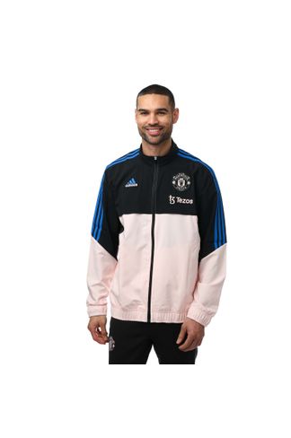black pink adidas Mens Manchester United Presentation Jacket - Get The ...