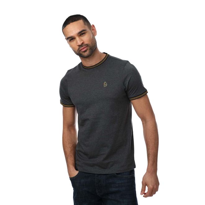 T-shirt Looper col rond lisere