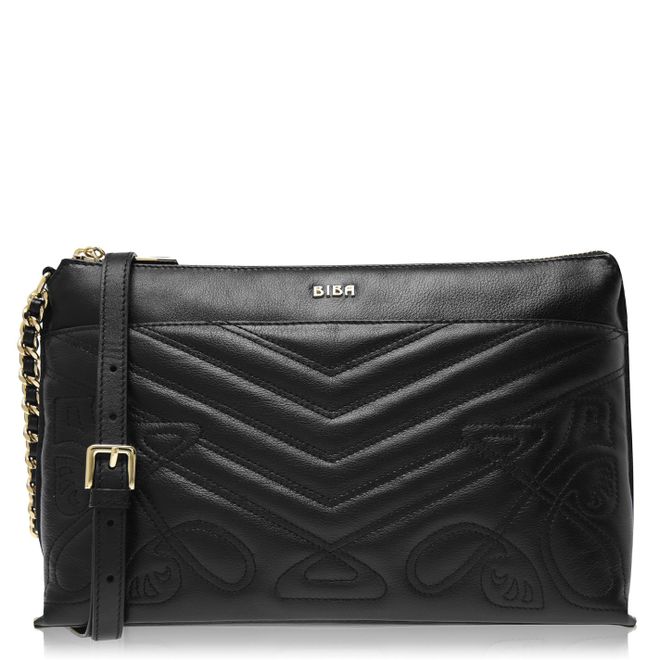 Leather Constance Cross Body Bag