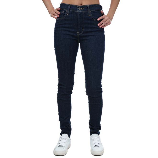 720 High Rise Super Skinny Rinsed Jeans