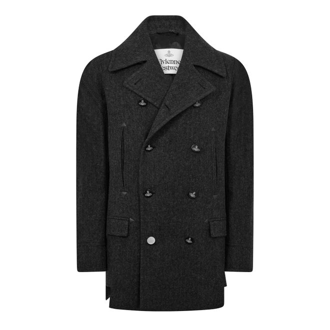 Stripped Peacoat