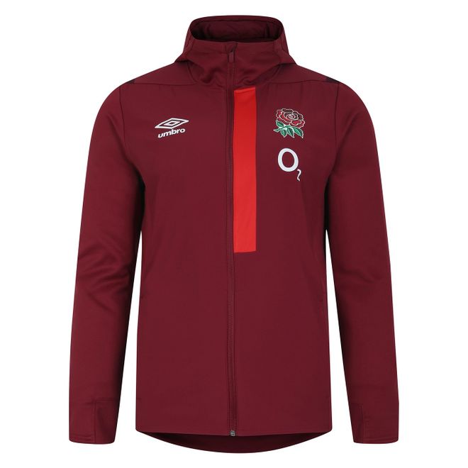 England Rugby Hooded Jacket 2023 2024 Adults