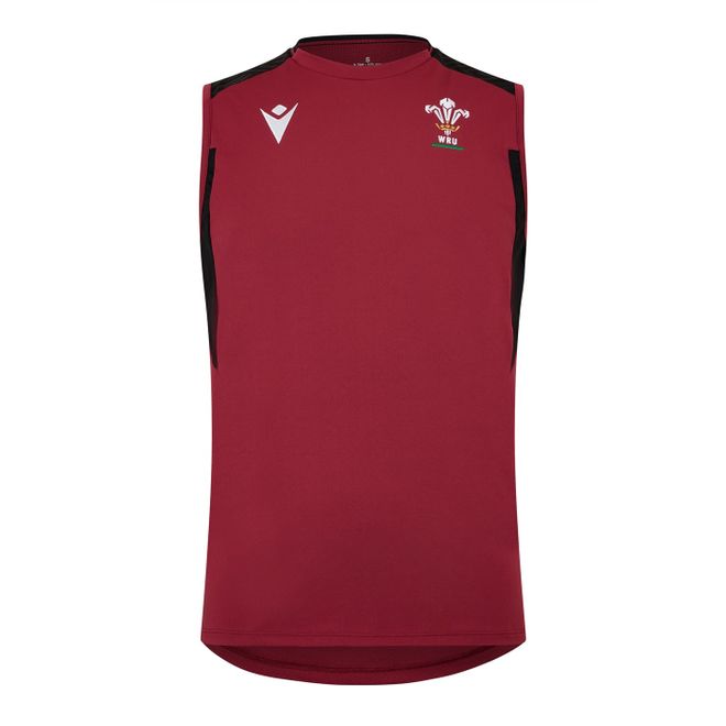 2024 Wales Rugby Sleeveless Training Vest