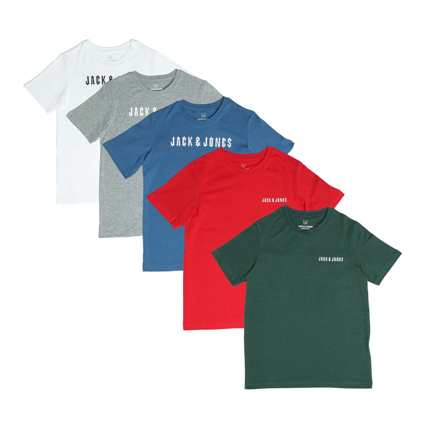 Boys Kai 5 Pack T-Shirts