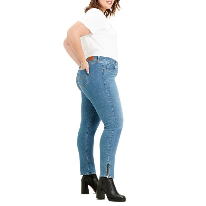 Womens 311 Plus Skinny Ankle Zip Jeans